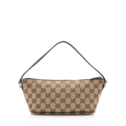 Gucci GG Canvas Classic Pochette (SHF-jRMlTd)