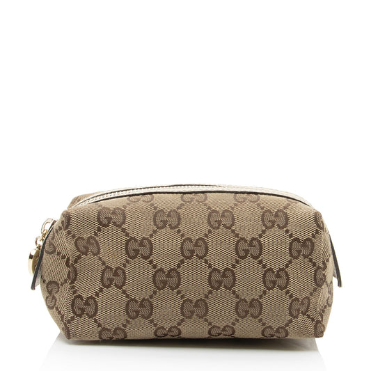 Gucci GG Canvas Cosmetic Case (SHF-6mMBZX)