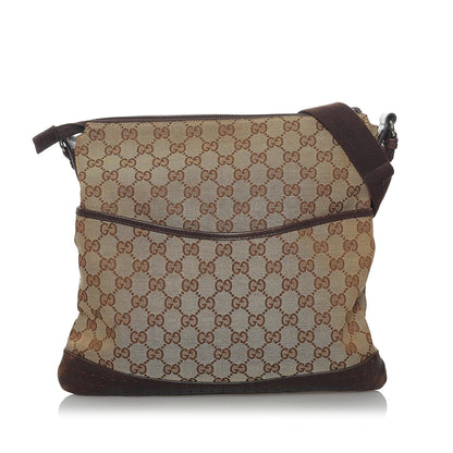 Gucci GG Canvas Crossbody Bag (SHG-33750)