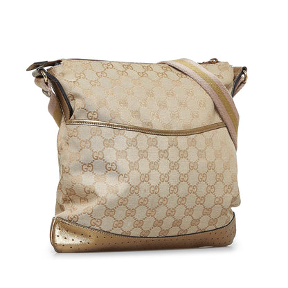 Gucci GG Canvas Crossbody Bag (SHG-am6vgN)