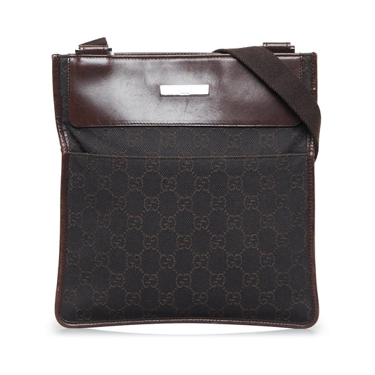 Gucci GG Canvas Crossbody Bag (SHG-Doon0V)