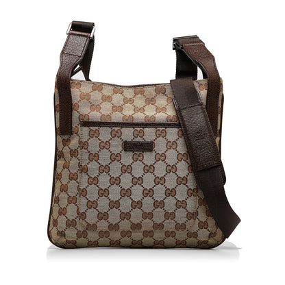 Gucci GG Canvas Crossbody Bag (SHG-AAZBQc)
