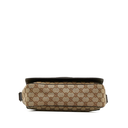 Gucci GG Canvas Crossbody Bag (SHG-5Brxdh)