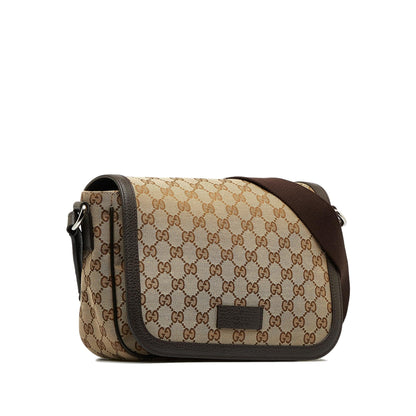 Gucci GG Canvas Crossbody Bag (SHG-5Brxdh)
