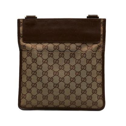 Gucci GG Canvas Crossbody Bag (SHG-XBjUiA)