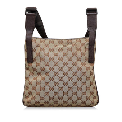 Gucci GG Canvas Crossbody (SHG-KjzGux)