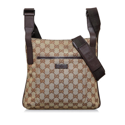 Gucci GG Canvas Crossbody (SHG-KjzGux)