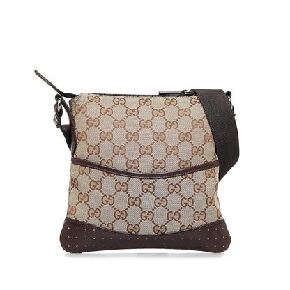 Gucci GG Canvas Crossbody (SHG-3LjGj8)