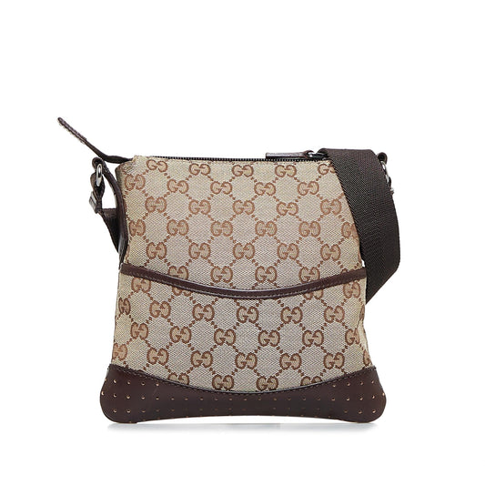 Gucci GG Canvas Crossbody (SHG-3LjGj8)