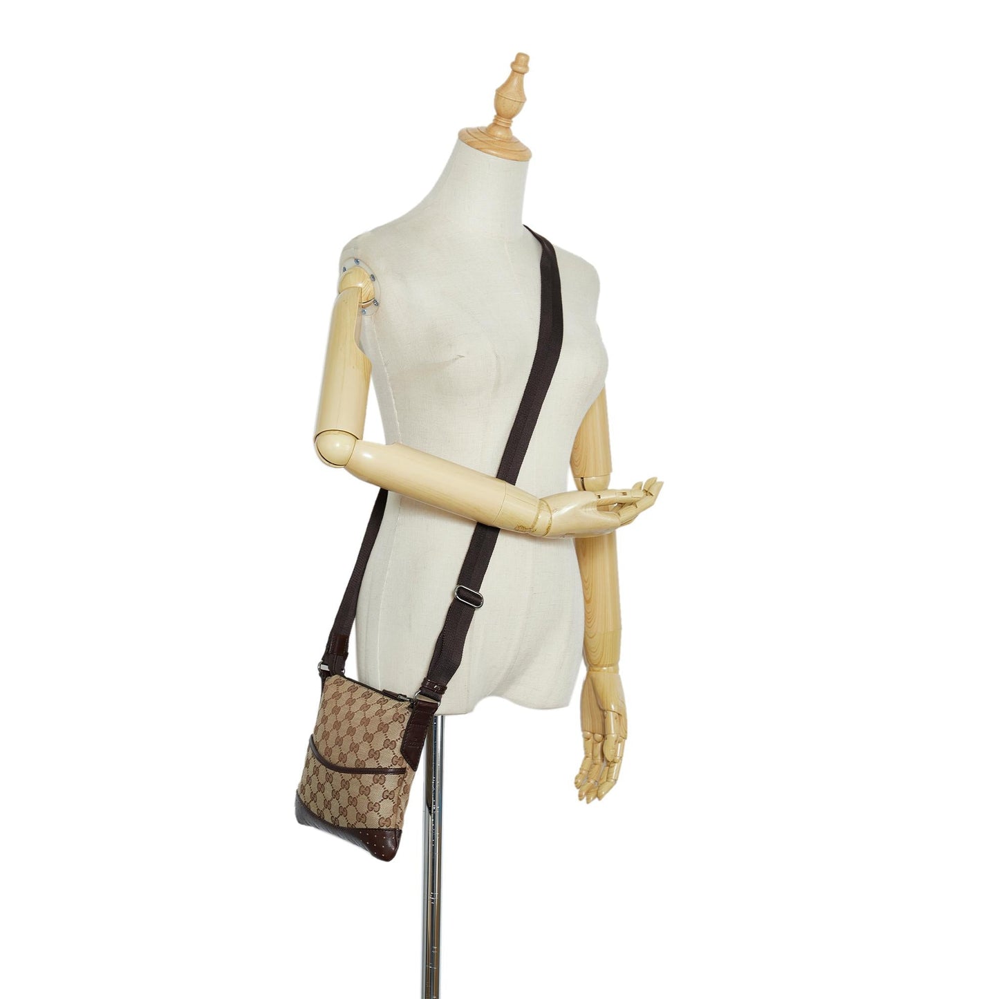 Gucci GG Canvas Crossbody (SHG-3LjGj8)