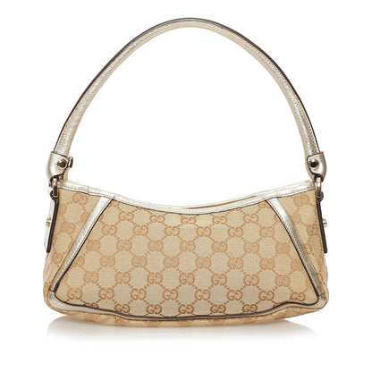 Gucci GG Canvas D-Ring Abbey Baguette (SHG-32278)