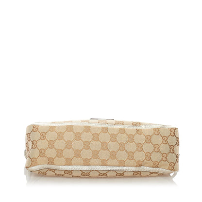 Gucci GG Canvas D-Ring Abbey Baguette (SHG-32278)