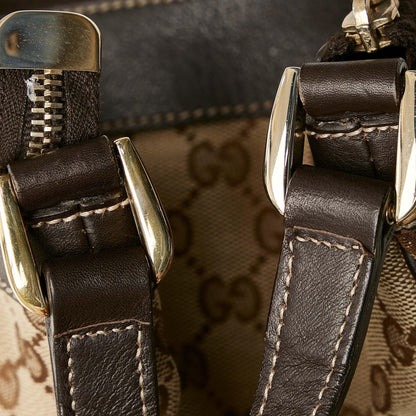 Gucci GG Canvas D-Ring Crossbody Bag (SHG-23083)
