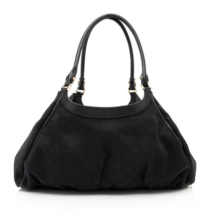 Gucci GG Canvas D Ring Large Hobo (SHF-23806)