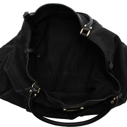 Gucci GG Canvas D Ring Large Hobo (SHF-dhCol9)