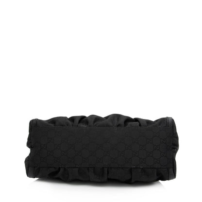 Gucci GG Canvas D Ring Small Hobo (SHF-4GVypv)