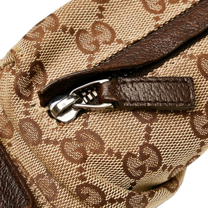 Gucci GG Canvas Double Pocket Belt Bag (SHG-37191)
