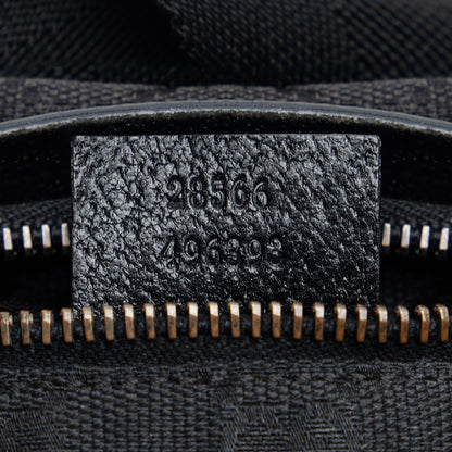 Gucci GG Canvas Double Pocket Belt Bag (SHG-RSeo1B)