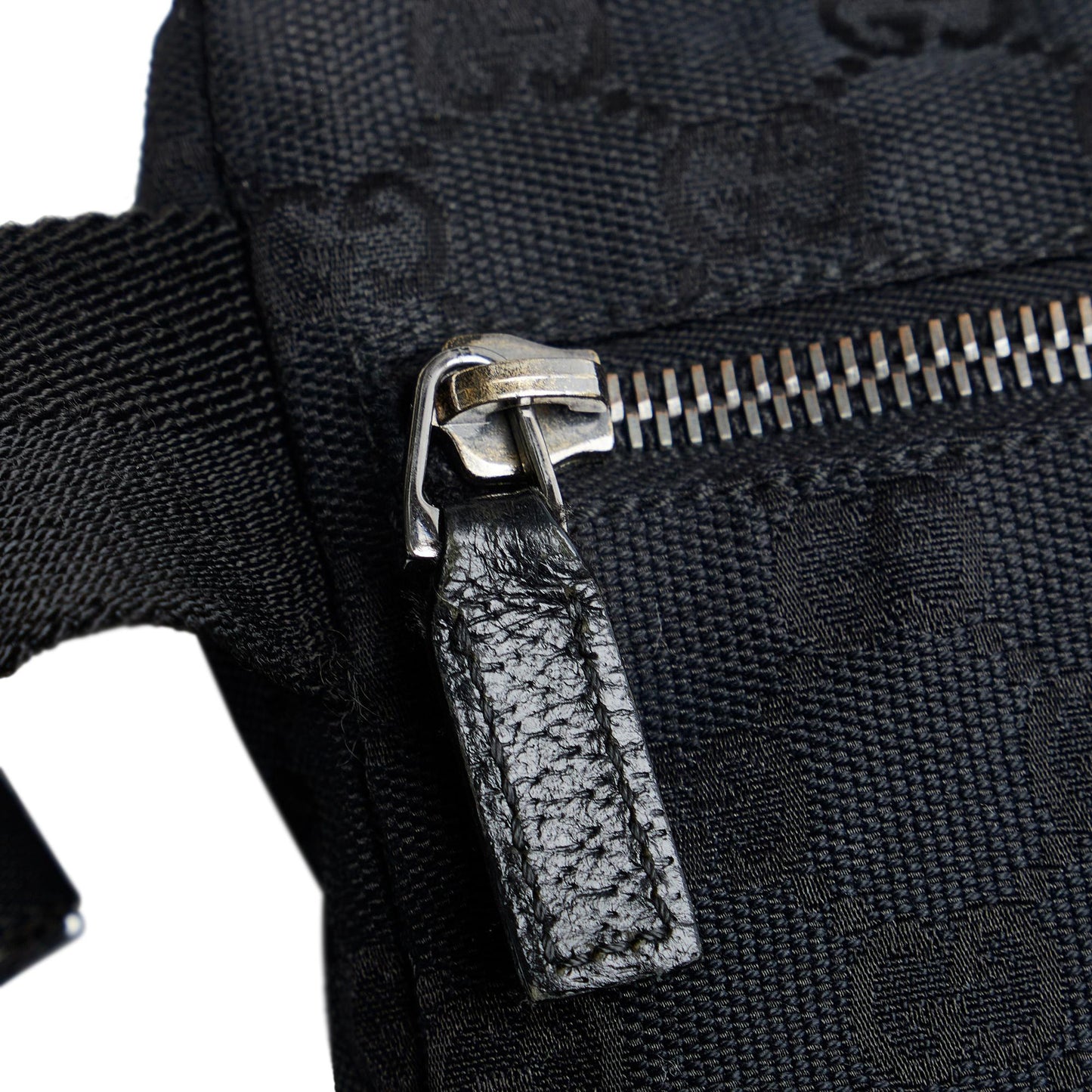 Gucci GG Canvas Double Pocket Belt Bag (SHG-RSeo1B)