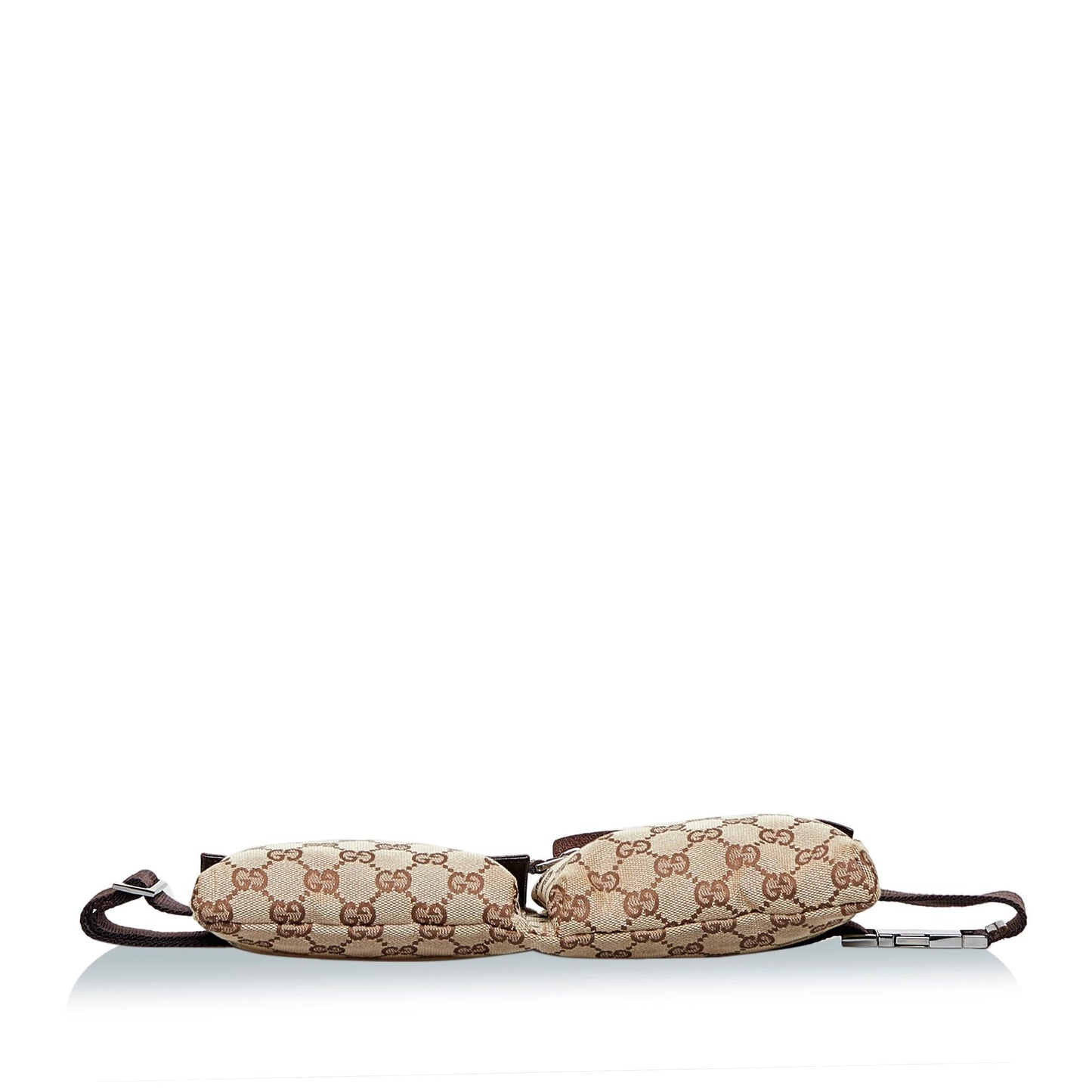 Gucci GG Canvas Double Pocket Belt Bag (SHG-Ne4e13)