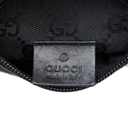 Gucci GG Canvas Double Pocket Belt Bag (SHG-9YRfAM)