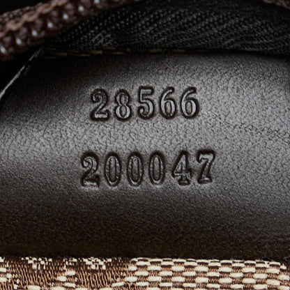 Gucci GG Canvas Double Pocket Belt Bag (SHG-BZKMqY)