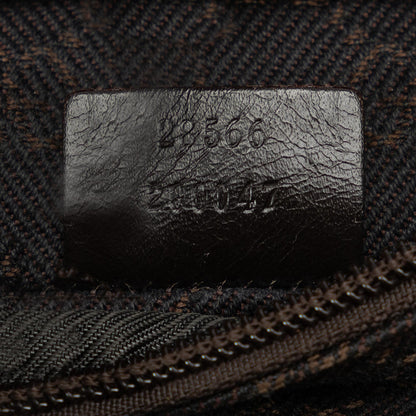 Gucci GG Canvas Double Pocket Belt Bag (SHG-A3c4cV)