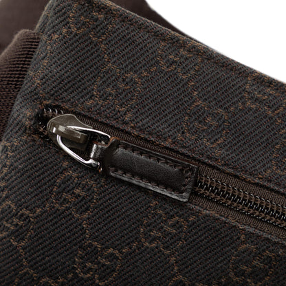 Gucci GG Canvas Double Pocket Belt Bag (SHG-A3c4cV)