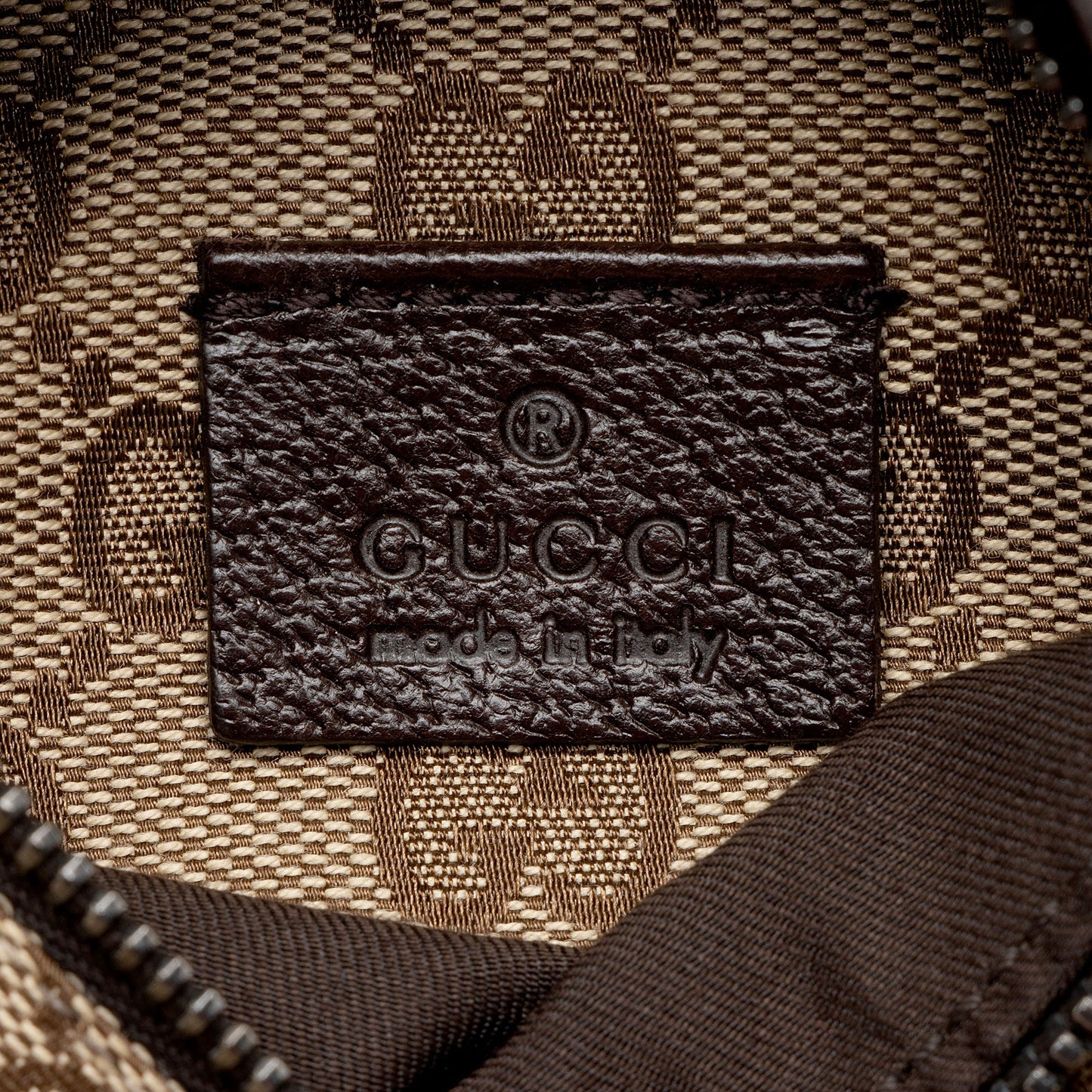 Gucci GG Canvas Double Pocket Belt Bag (SHF-Z0mmJ4)