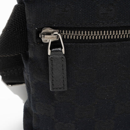 Gucci GG Canvas Double Pocket Belt Bag (SHF-a1zpfw)