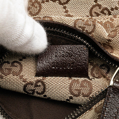 Gucci GG Canvas Double Pocket Belt Bag