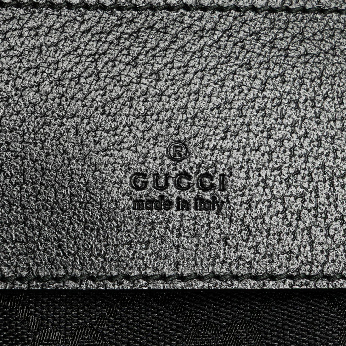Gucci GG Canvas Double Pocket Belt Bag