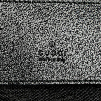 Gucci GG Canvas Double Pocket Belt Bag