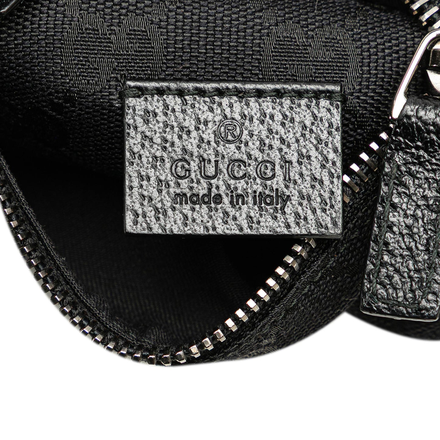 Gucci GG Canvas Double Pocket Belt Bag