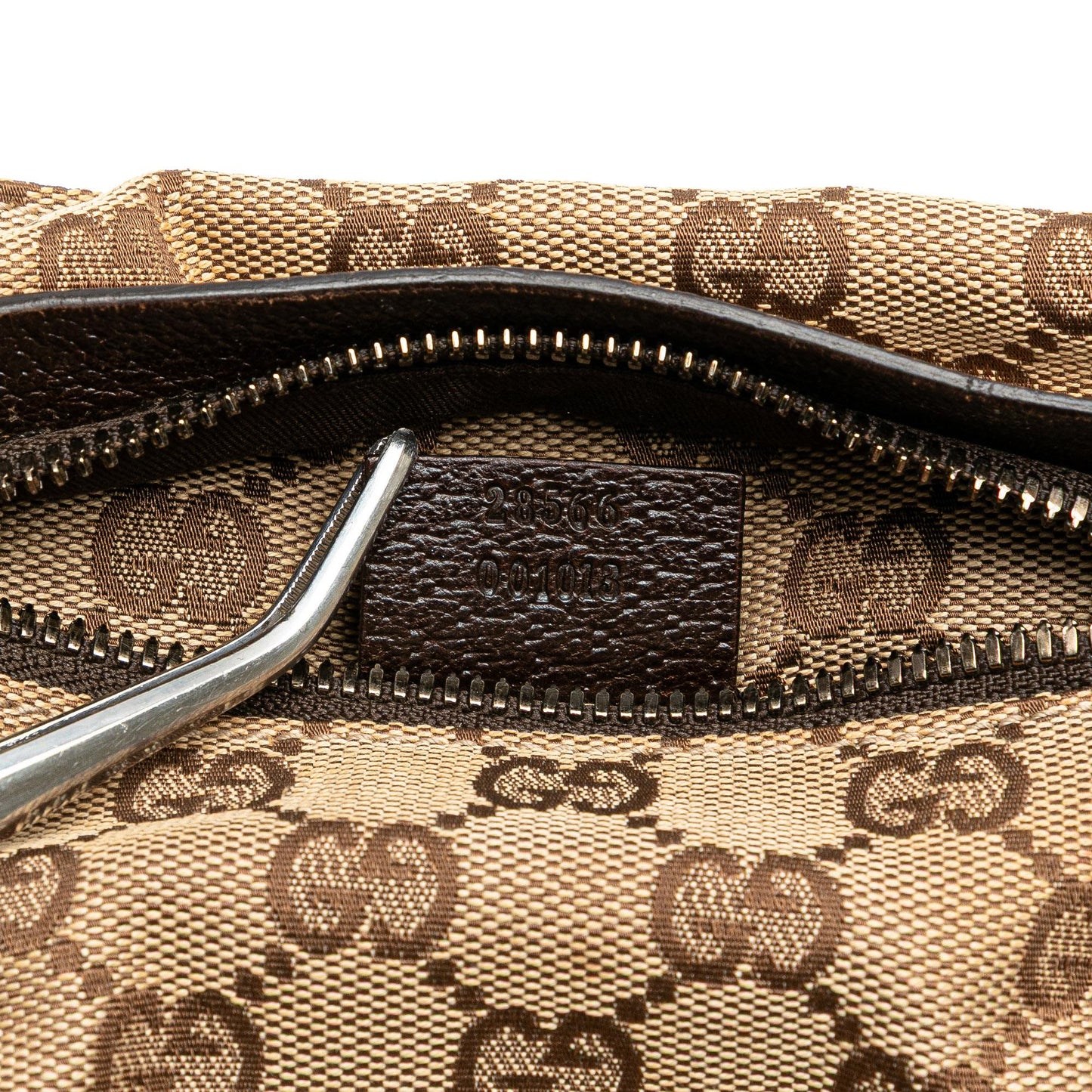 Gucci GG Canvas Double Pocket Belt Bag