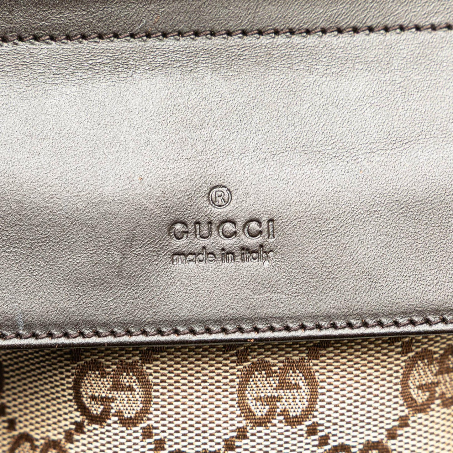 Gucci GG Canvas Double Pocket Belt Bag