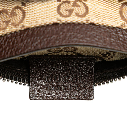 Gucci GG Canvas Double Pocket Belt Bag