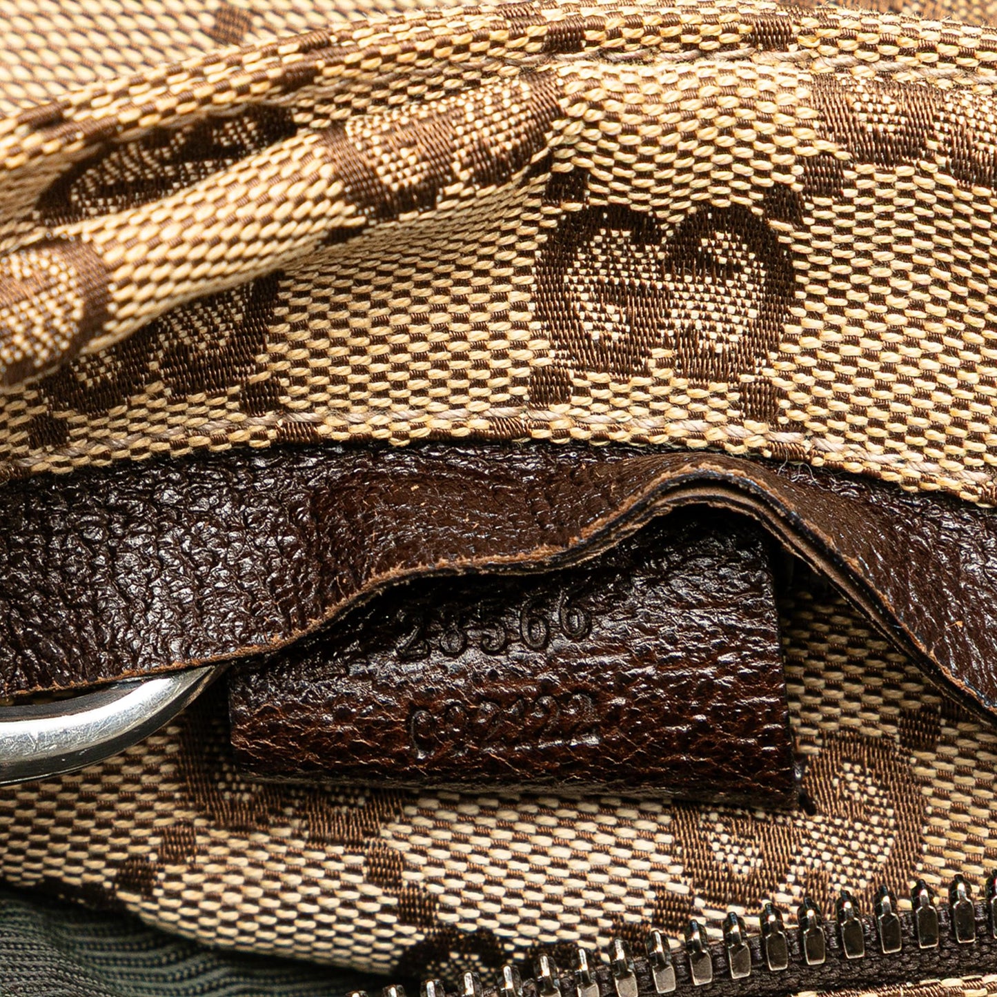Gucci GG Canvas Double Pocket Belt Bag