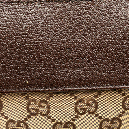 Gucci GG Canvas Double Pocket Belt Bag
