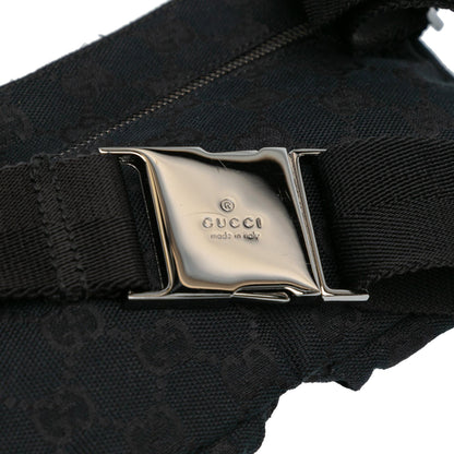 Gucci GG Canvas Double Pocket Belt Bag