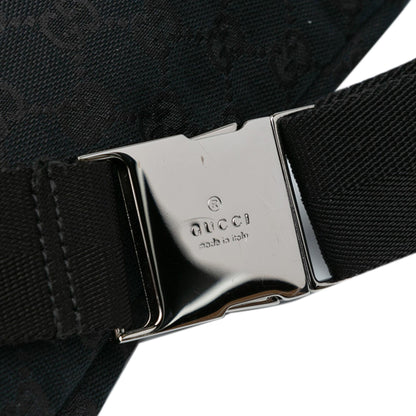 Gucci GG Canvas Double Pocket Belt Bag