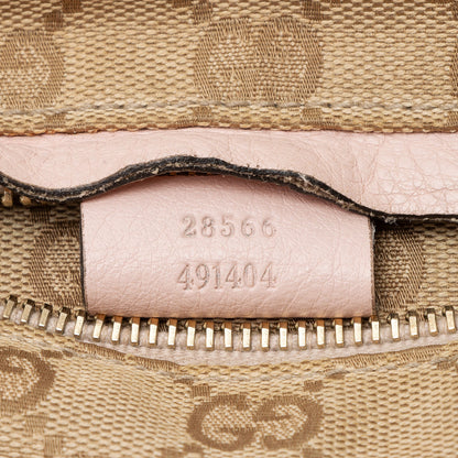 Gucci GG Canvas Double Pocket Belt Bag