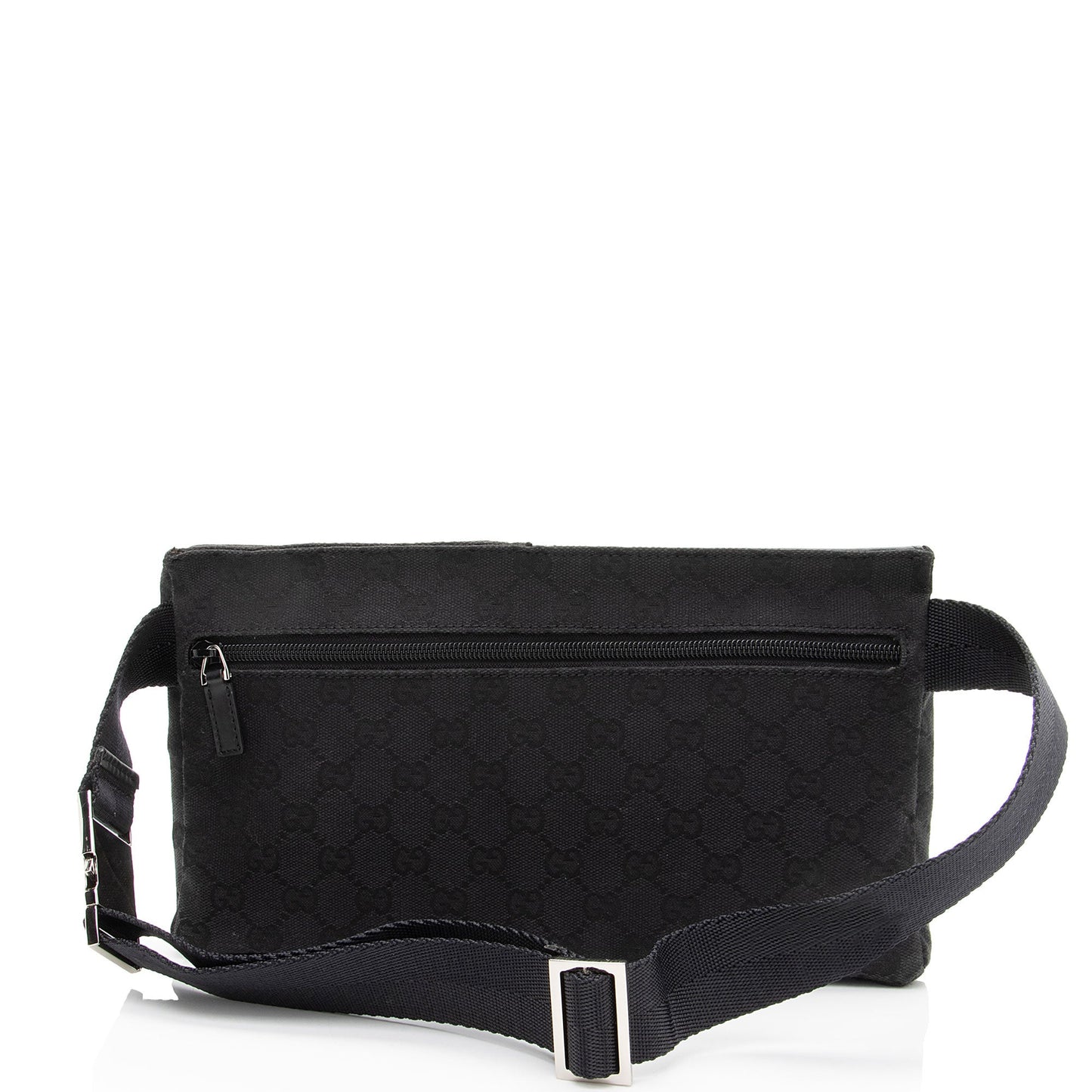 Gucci GG Canvas Double Pocket Belt Bag