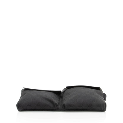 Gucci GG Canvas Double Pocket Belt Bag