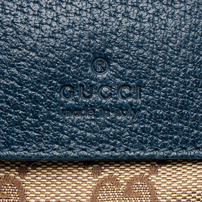 Gucci GG Canvas Double Pocket Belt Bag