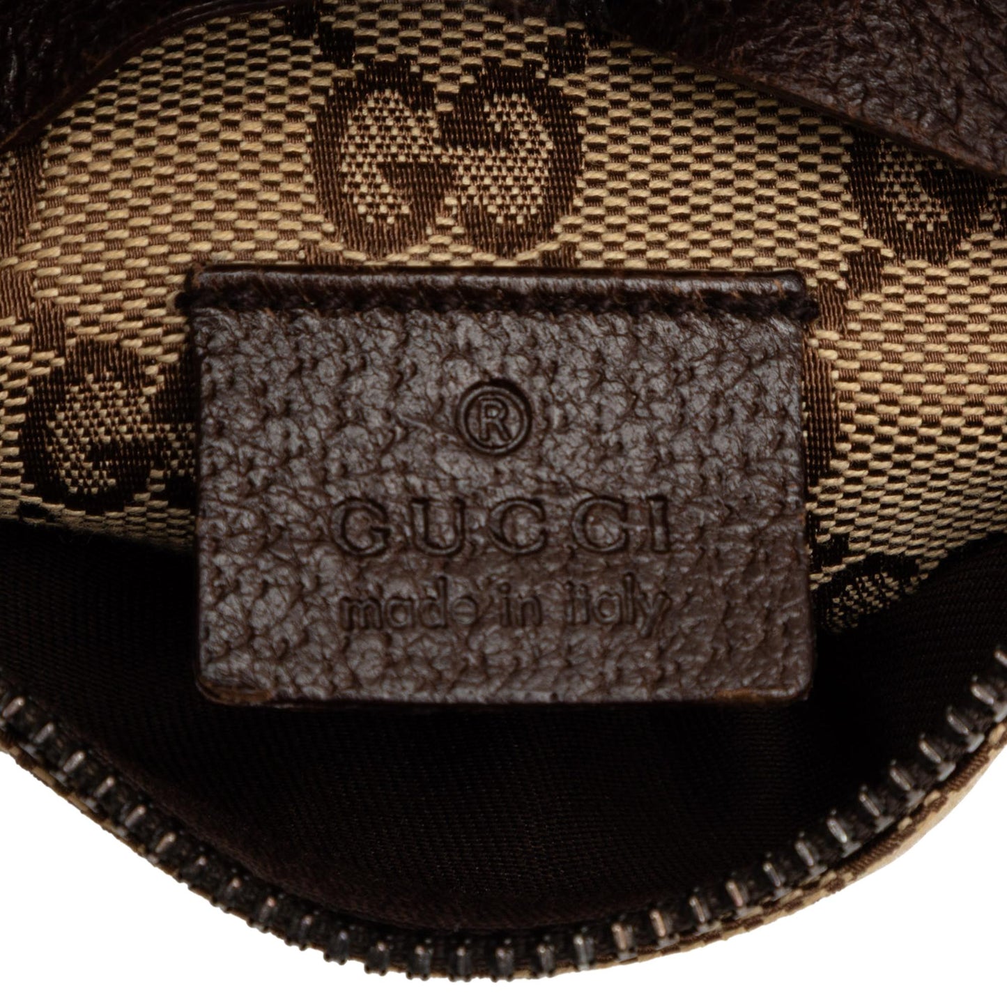Gucci GG Canvas Double Pocket Belt Bag
