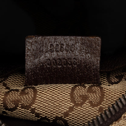 Gucci GG Canvas Double Pocket Belt Bag