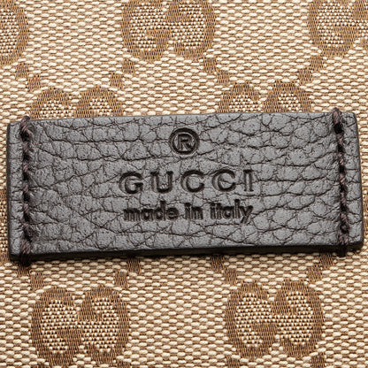 Gucci GG Canvas Drawstring Backpack (SHF-20580)