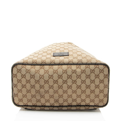 Gucci GG Canvas Drawstring Backpack