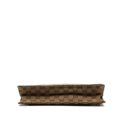 Gucci GG Canvas Eclipse Crossbody (SHG-wHRibW)